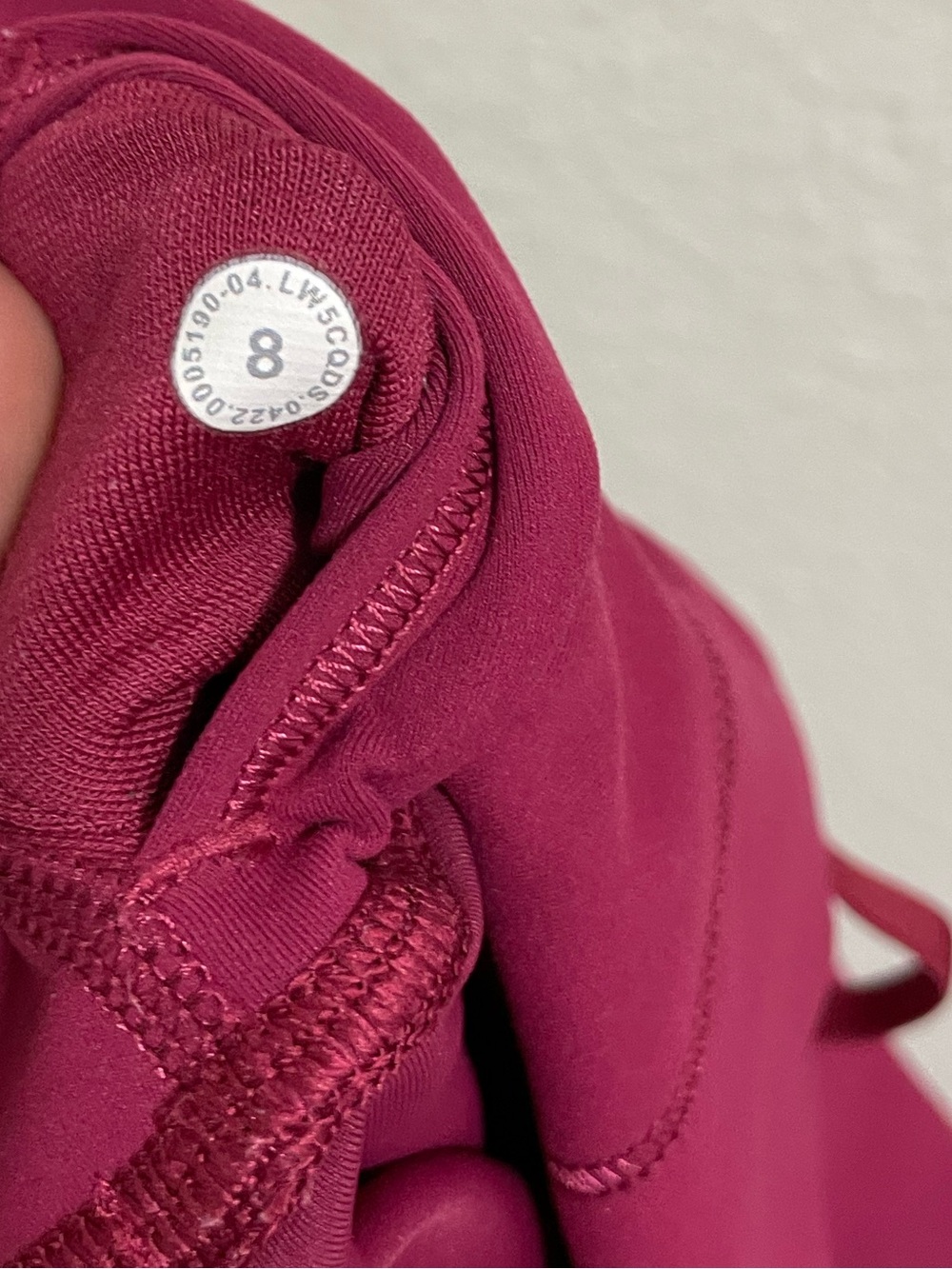 lululemon athletica Deep Raspberry Performance Leggings - Picture 3 of 7